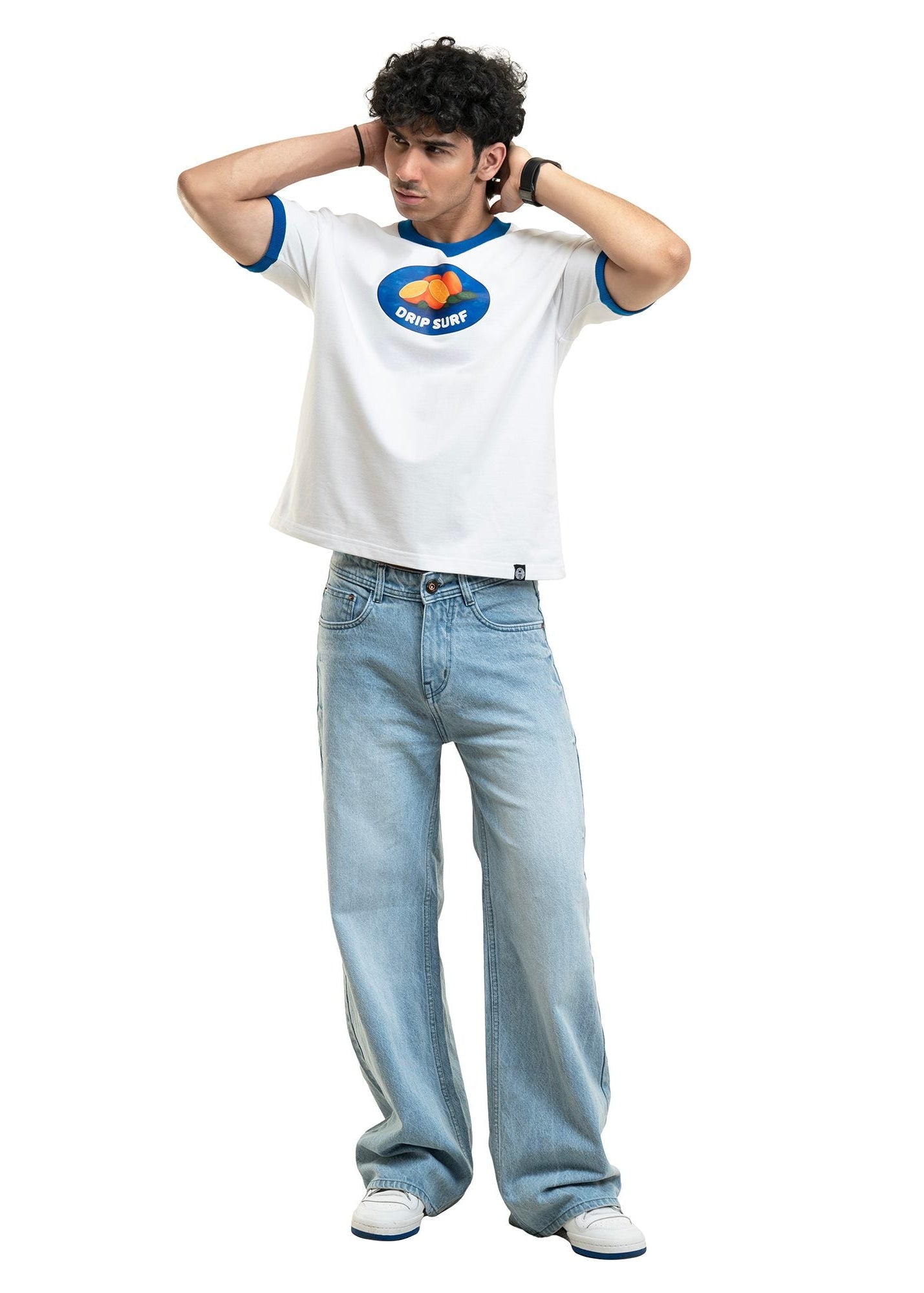 REGULAR CROPPED TEE - DRIP SURF