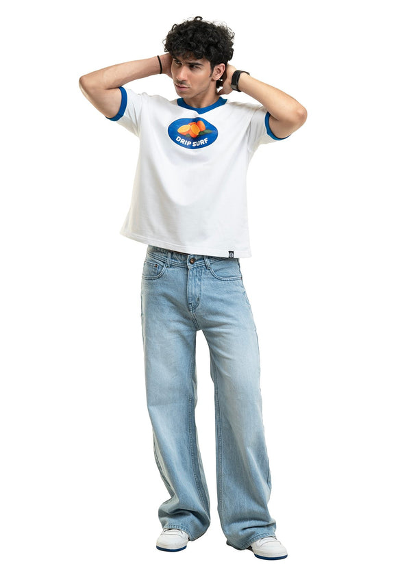 REGULAR CROPPED TEE - DRIP SURF