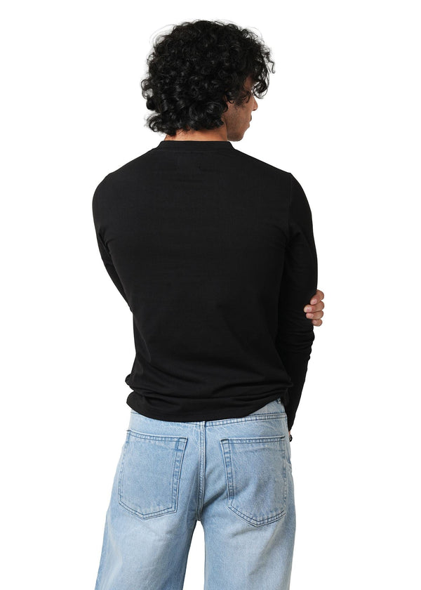 HENLEY - BLACK