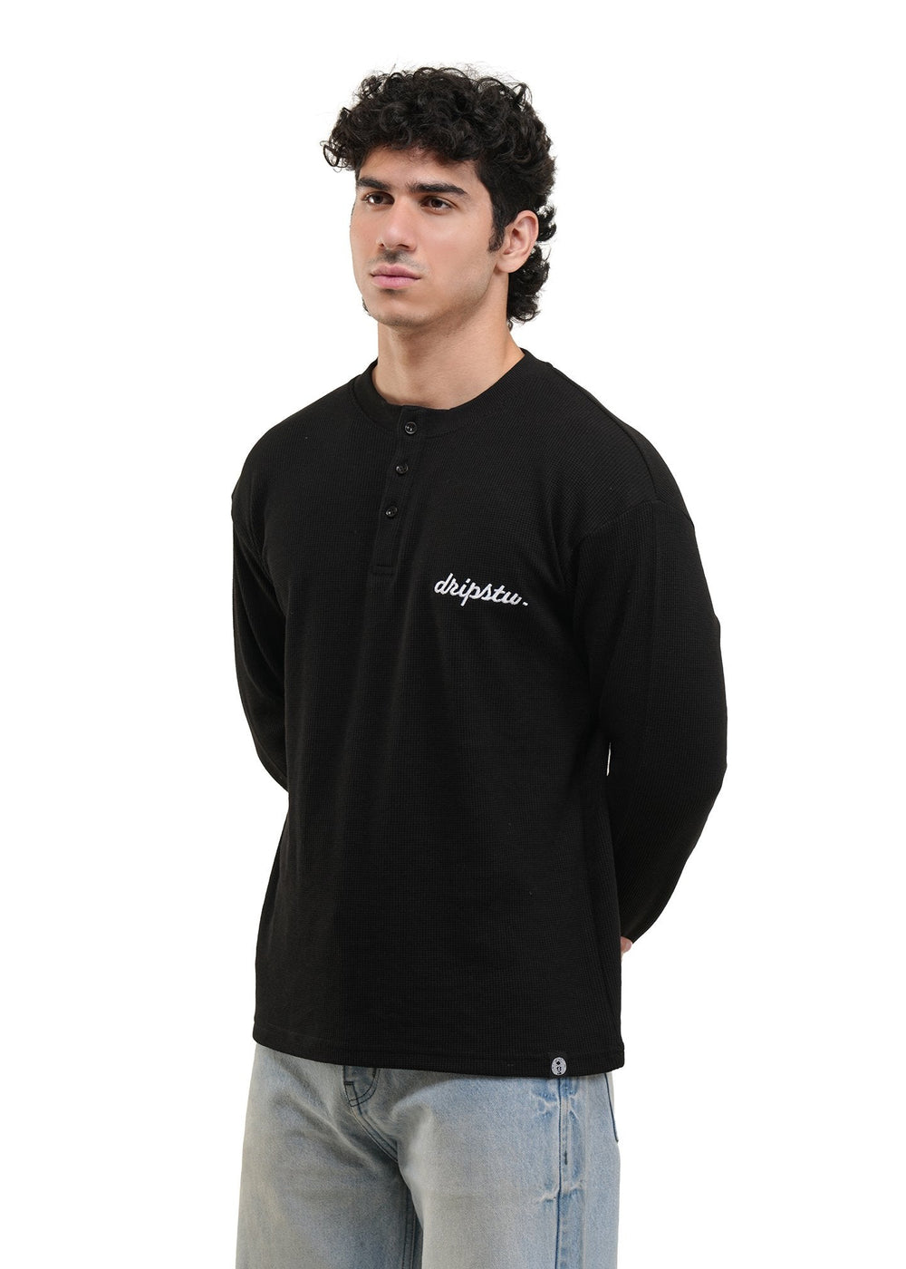 SIGNATURE WAFFLE HENLEY