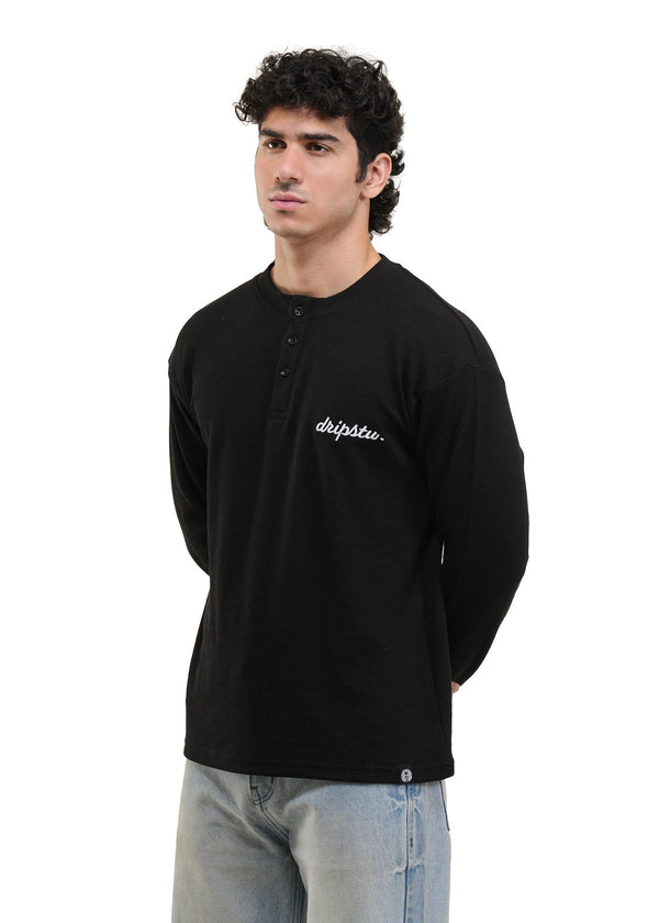SIGNATURE WAFFLE HENLEY