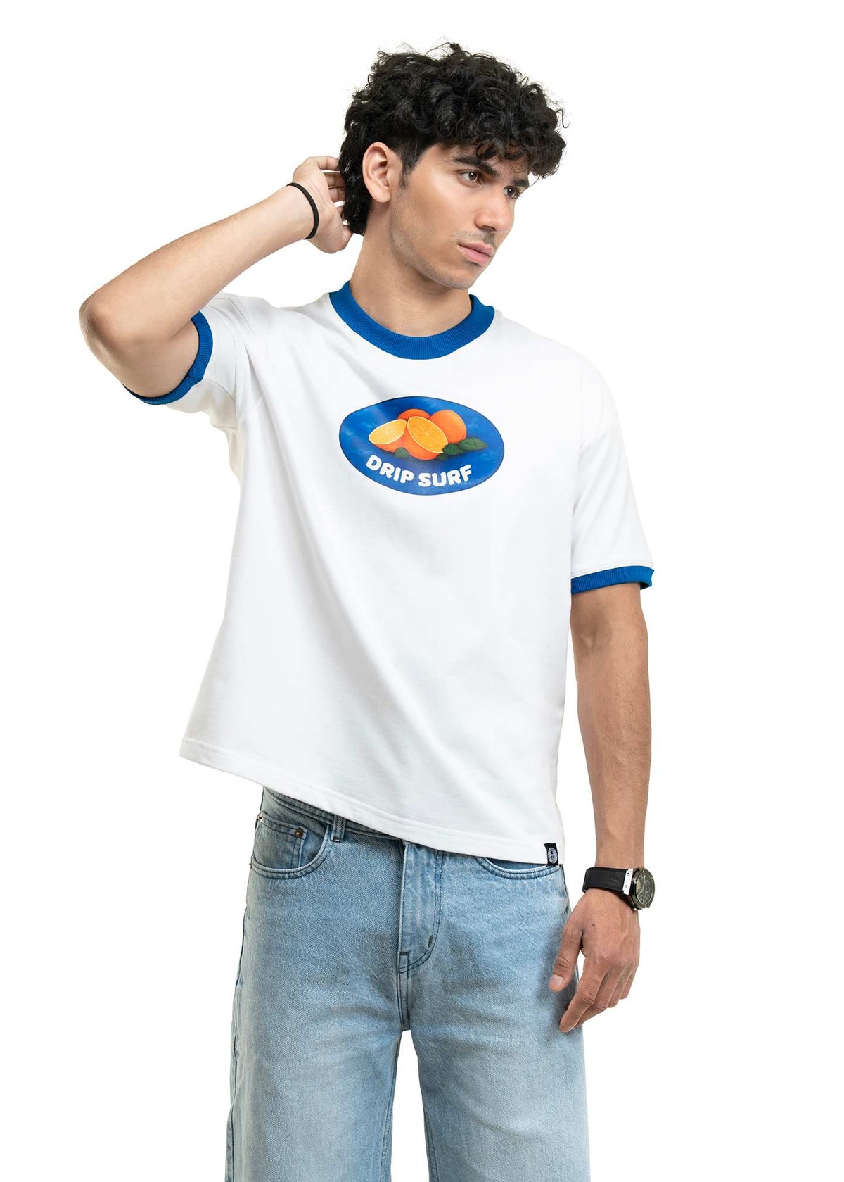 REGULAR CROPPED TEE - DRIP SURF