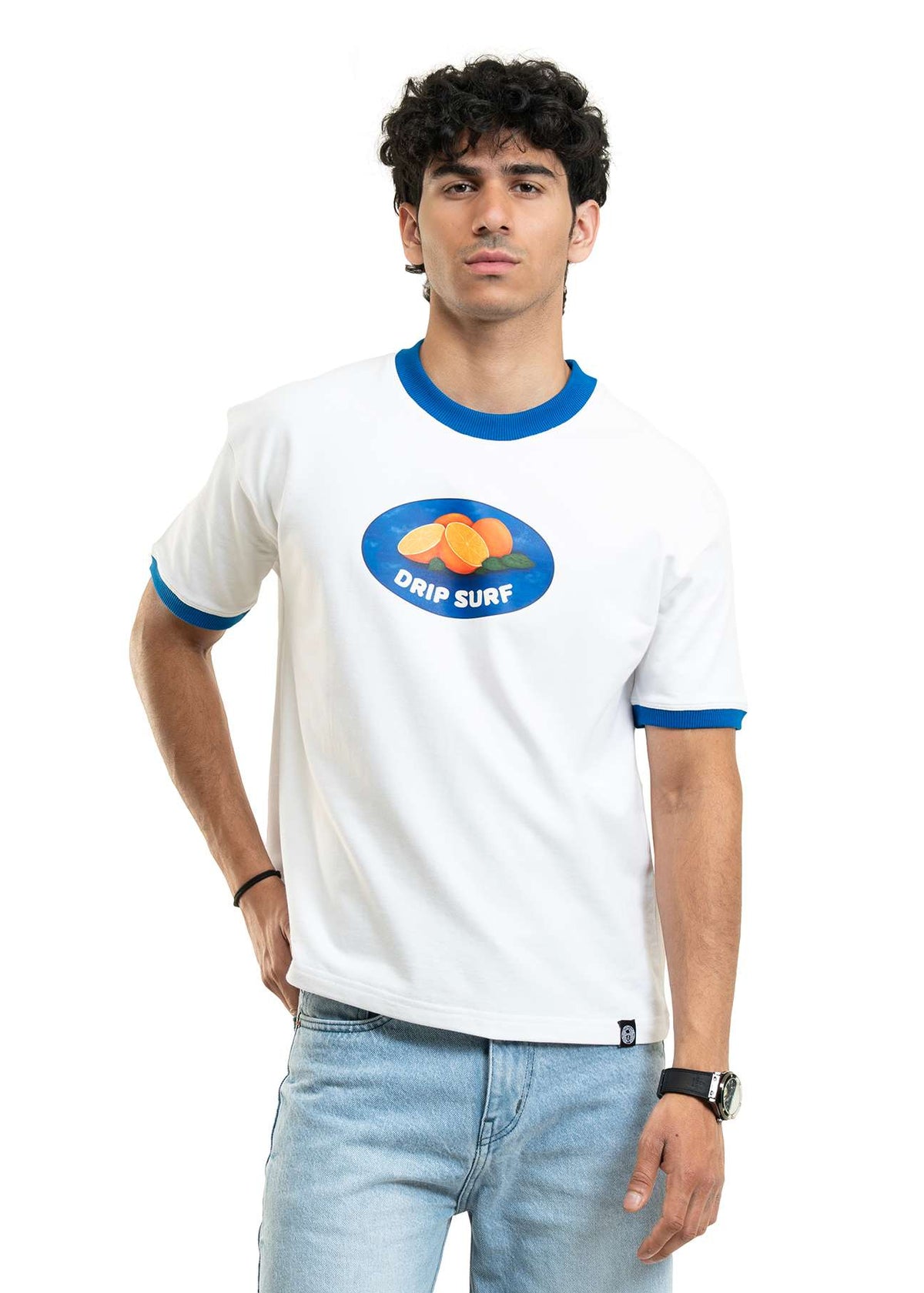 REGULAR CROPPED TEE - DRIP SURF