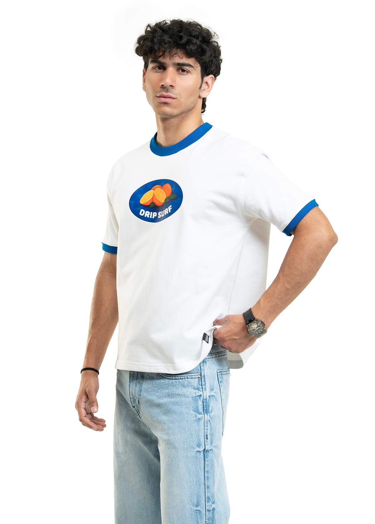 REGULAR CROPPED TEE - DRIP SURF