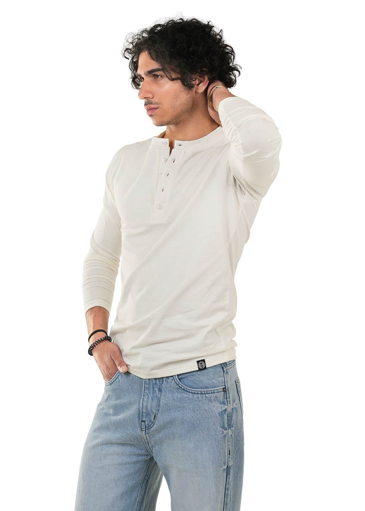 HENLEY - OFF-WHITE