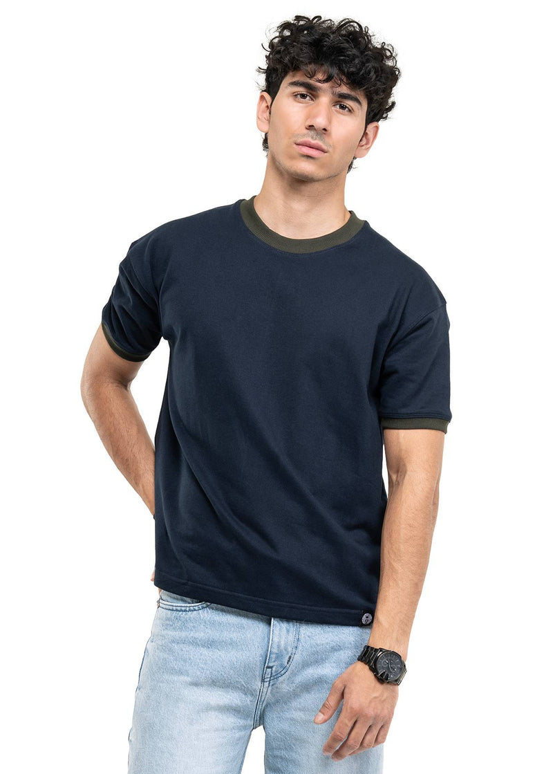 REGULAR RINGER CROPPED TEE I