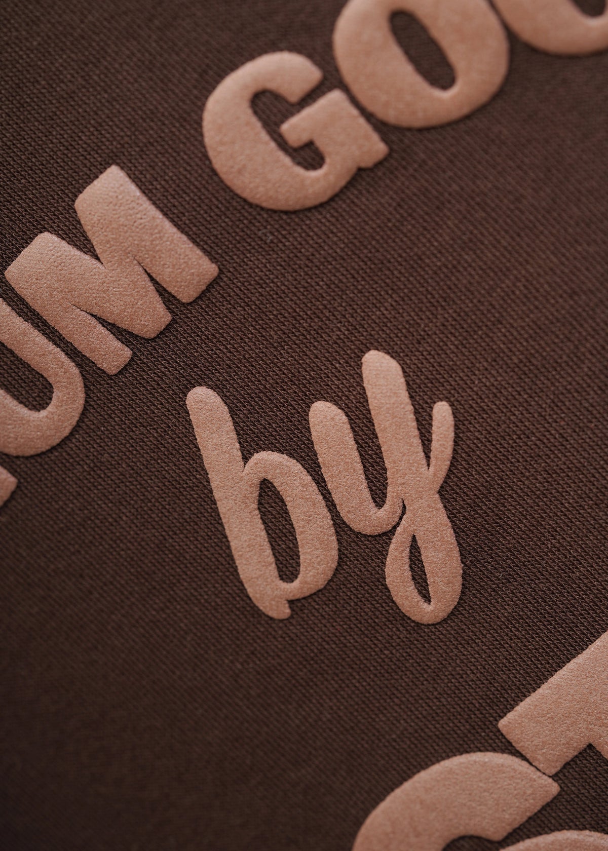 ESSENTIAL CROPPED HOOD - COFFEE