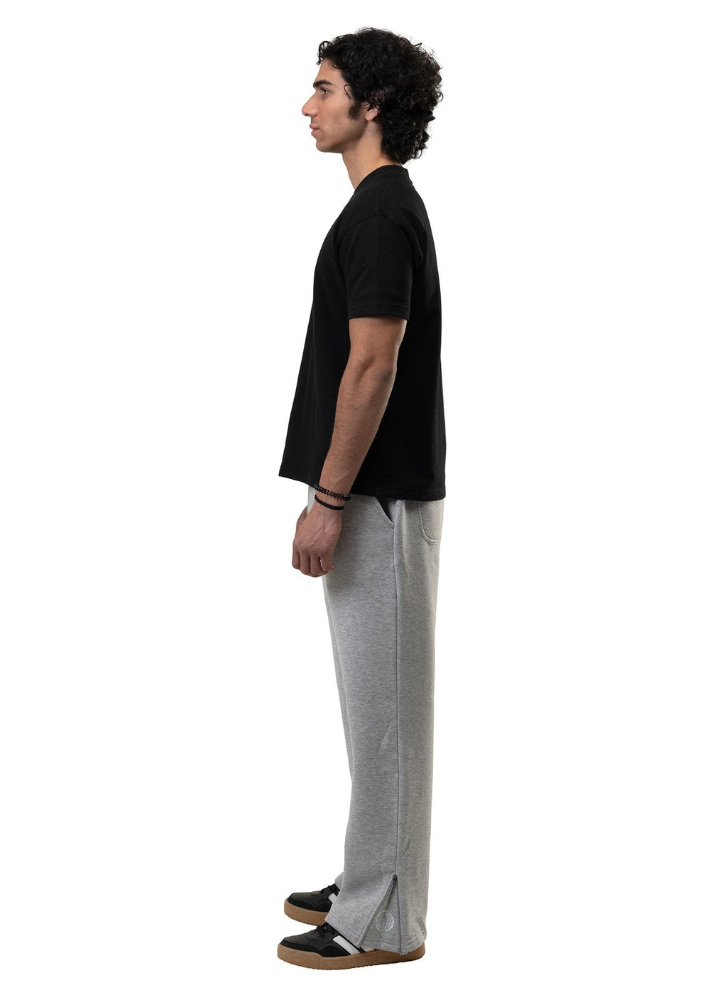 REGULAR CROPPED TEE - BLACK