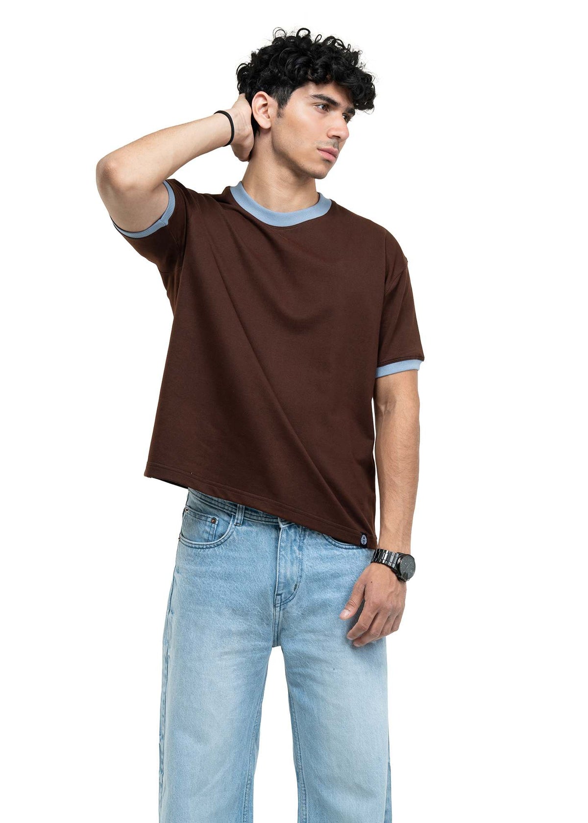 Regular Ringer Tee REGULAR RINGER CROPPED TEE I – DRIP STUDIOS