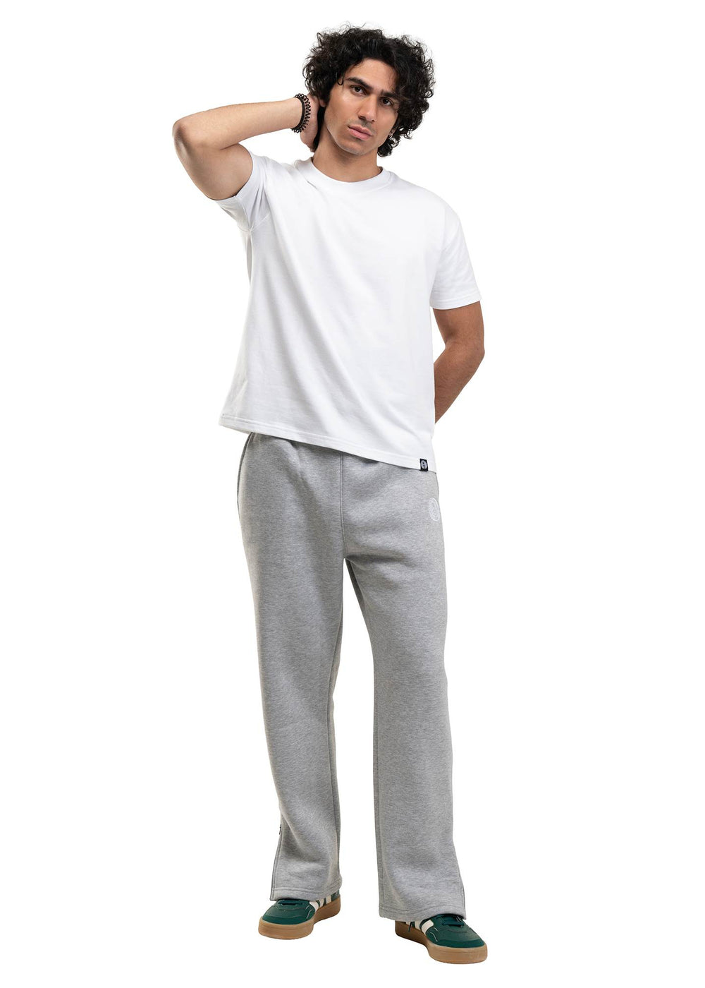 REGULAR CROPPED TEE - WHITE