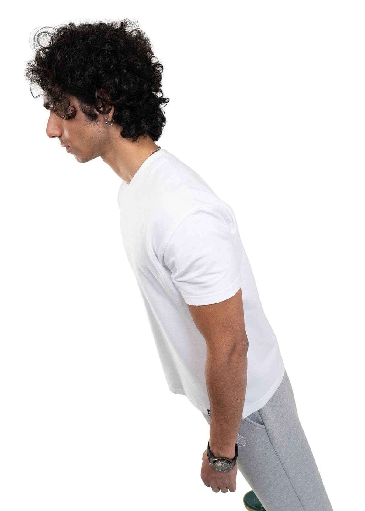 REGULAR CROPPED TEE - WHITE