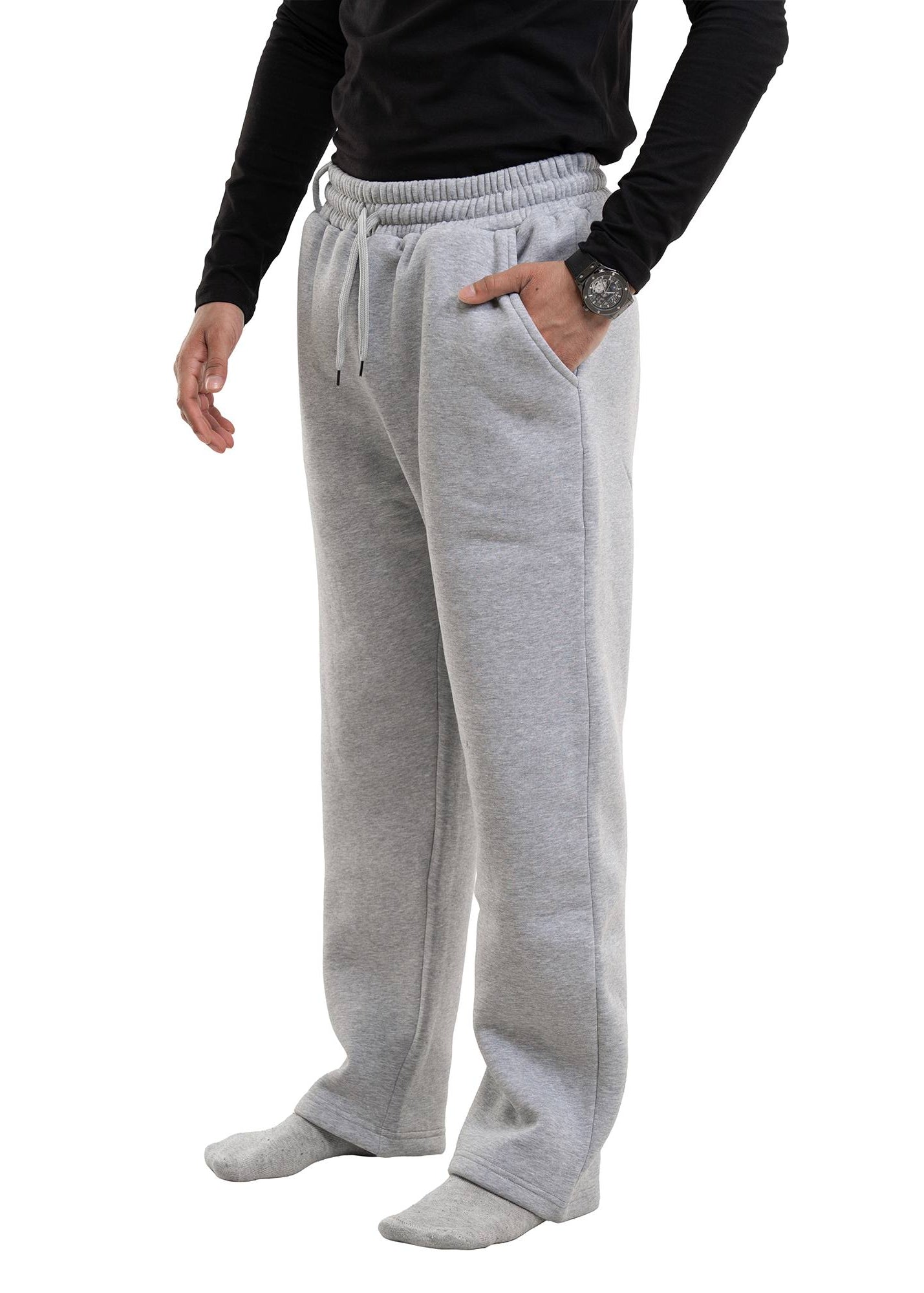 GREY BASIC BOTTOMS