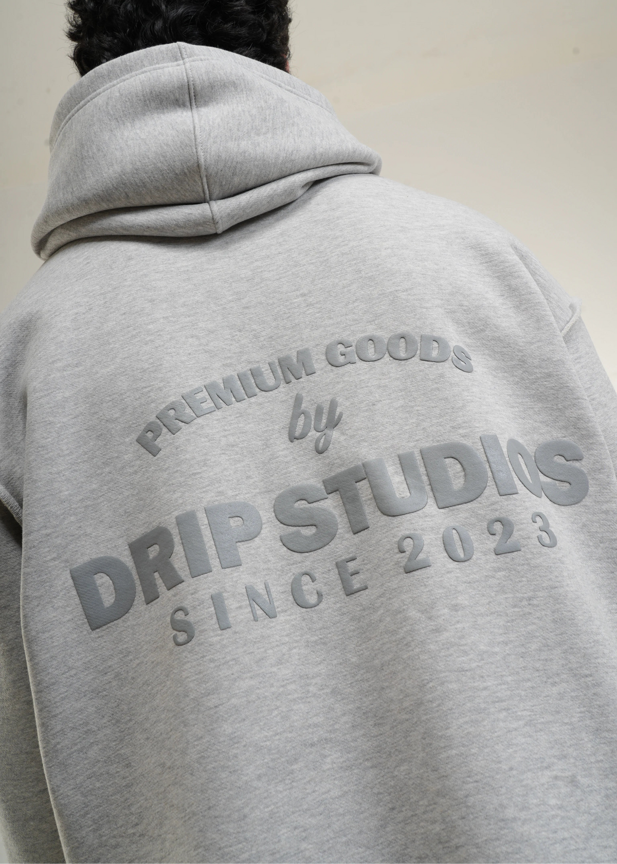 ESSENTIAL CROPPED HOOD - MELANGE