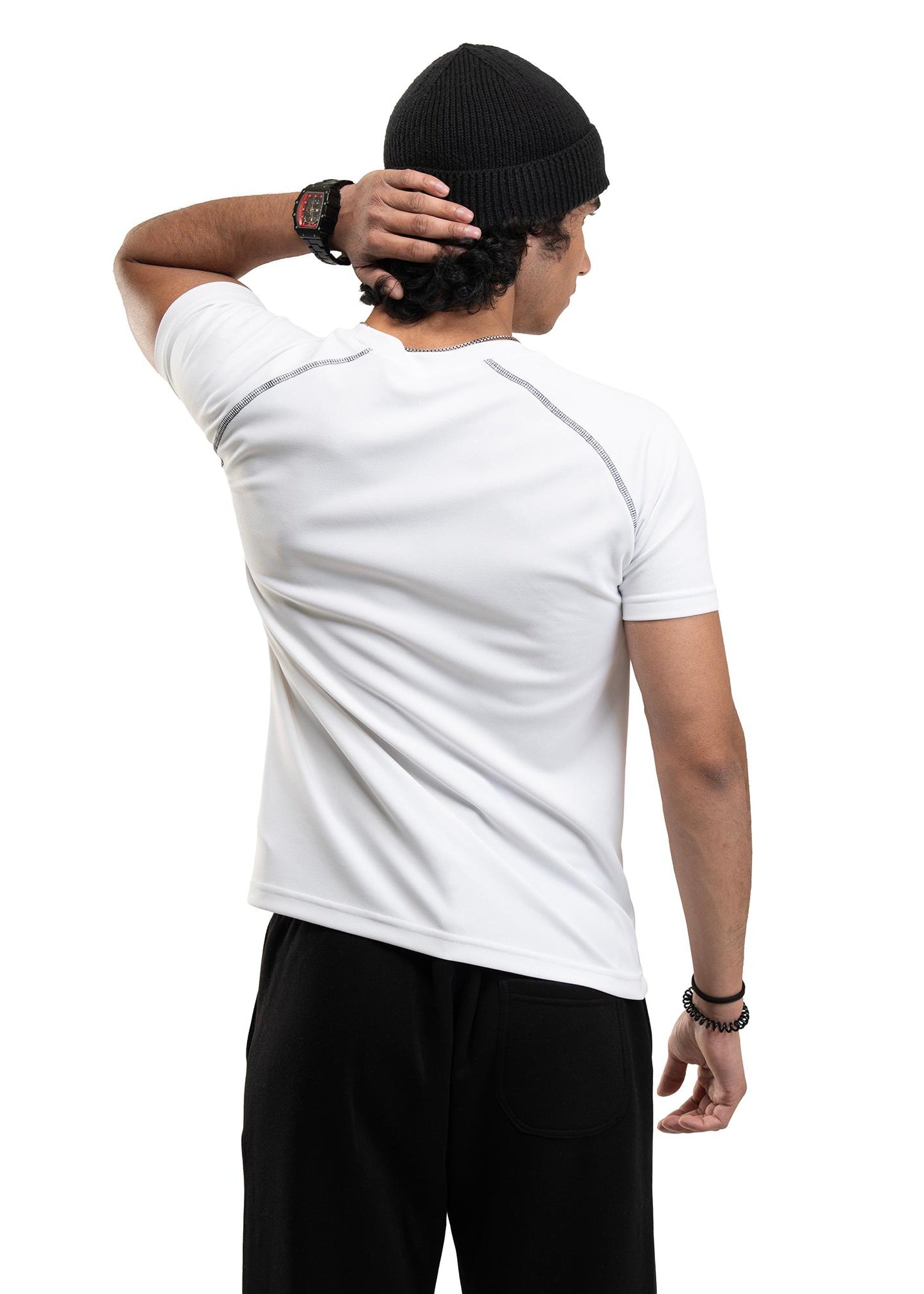 WHITE DRY-FIT