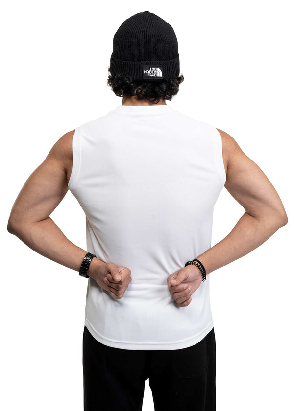 WHITE DRY-FIT VEST