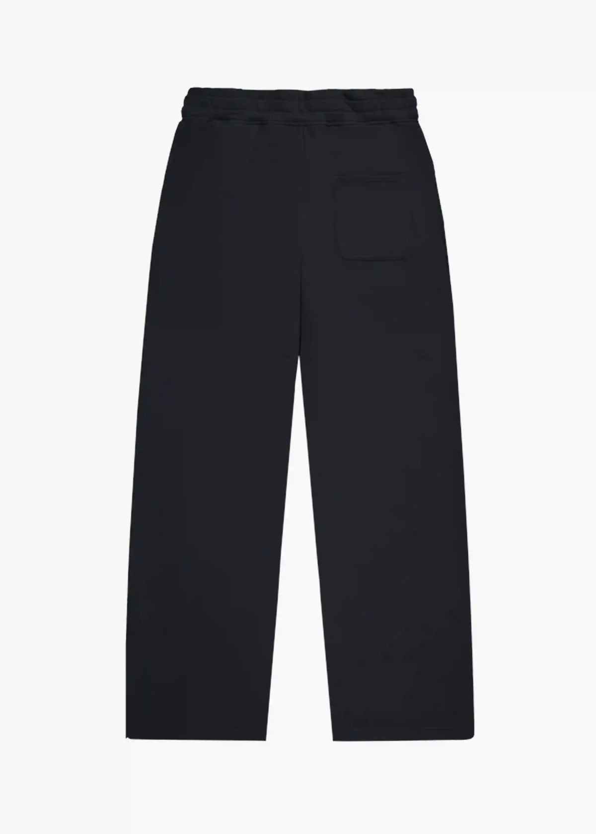 BLACK BASIC SWEATPANTS